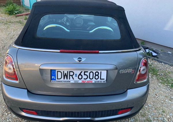 MINI Cooper S cena 35900 przebieg: 133750, rok produkcji 2010 z Wrocław małe 67